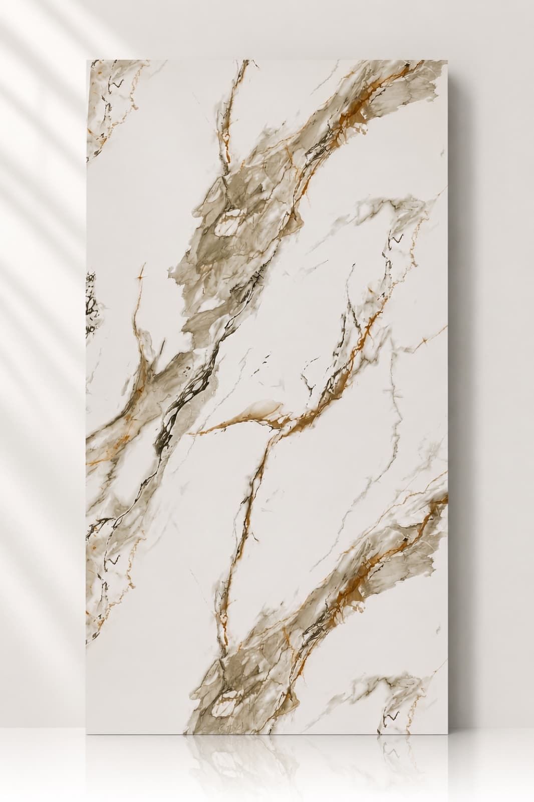 Aurum Veil Marble Panel — detail