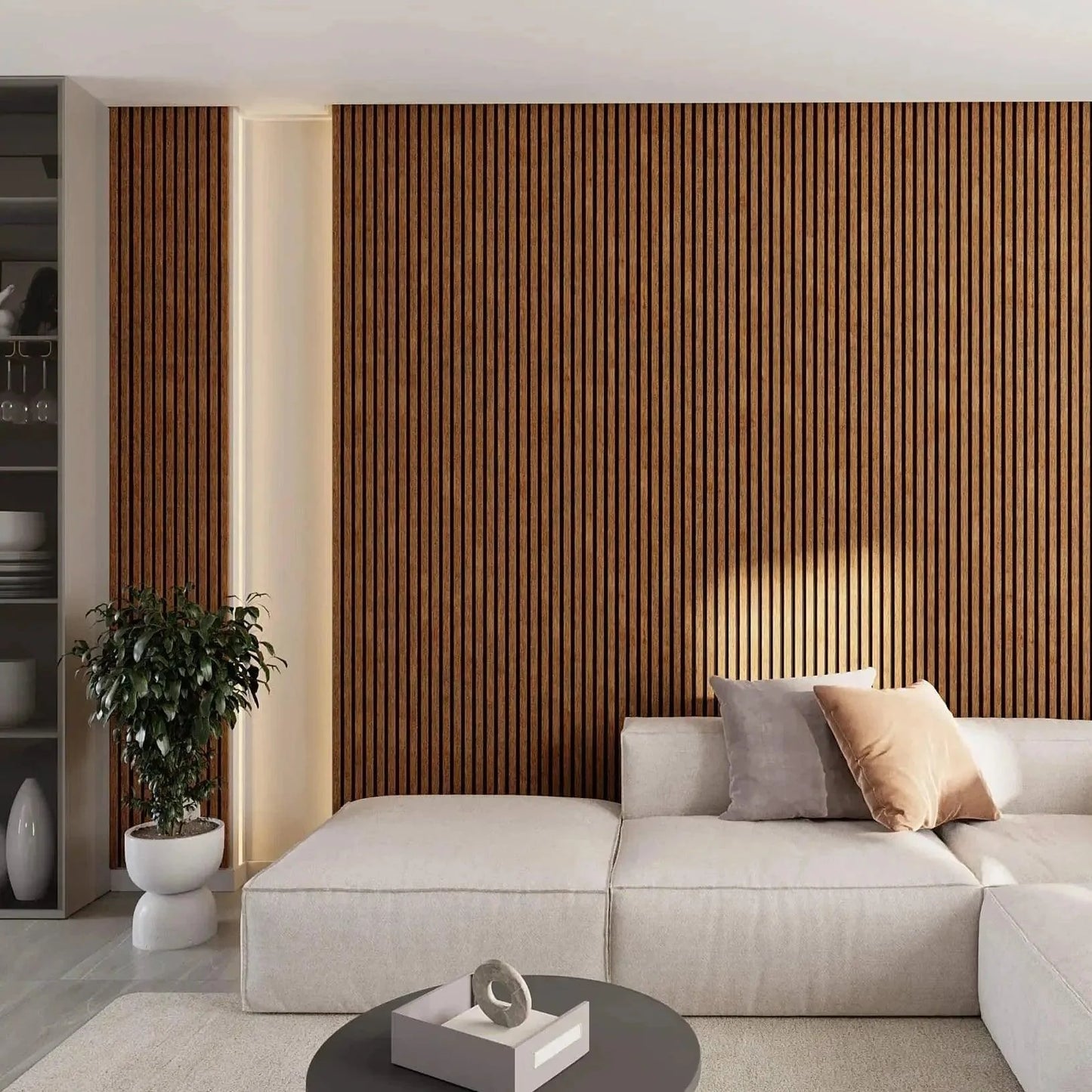 Luxury American Acoustic Slat Wood Wall Panels